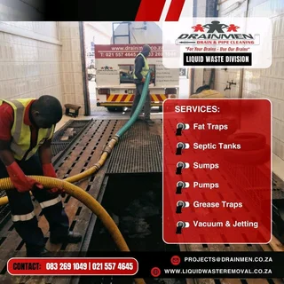 Industrial Cleaning (liquid Waste Vacuuming And Drain Cleaning)