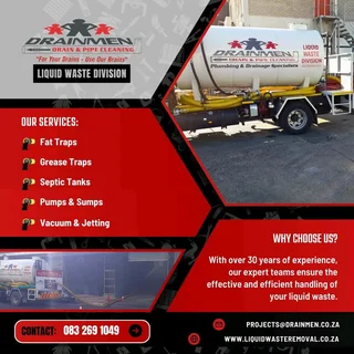 Drain Clearing AND Pipe Cleaning Services