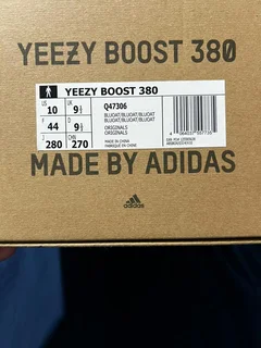 Adidas Yeezy Boost 380 Blue Oat Original!