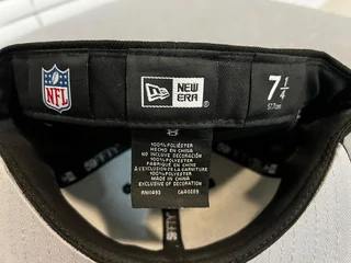 Pittsburgh Steelers Black 59FIFTY Fitted New Era Cap Brand NEW &amp; ORIGINAL! - Size 7 1/4