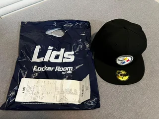 Pittsburgh Steelers Black 59FIFTY Fitted New Era Cap Brand NEW &amp; ORIGINAL! - Size 7 1/4