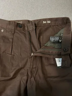 GSTAR ORIGINAL &amp; BRAND NEW!! Worker Chino Relaxed - Coffee Bean W34 L32