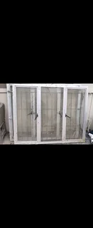 4 Alminium windows with Burglar guards