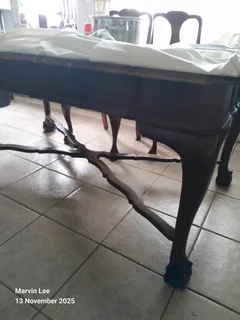 Antique dinning room table and sideboard