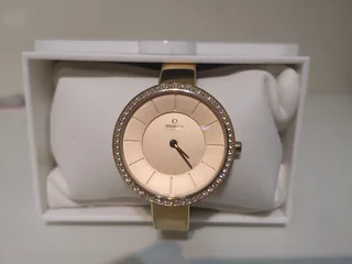 Obaku Gold/Rose Gold Woman&#39;s watch