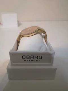 Obaku Gold/Rose Gold Woman&#39;s watch