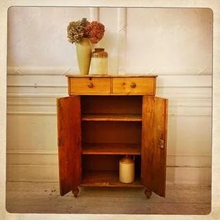 Yellow wood cabinet - R6600