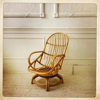 Swivel cane chair - R1450