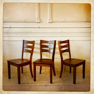 Solid oak chairs - R1300 each