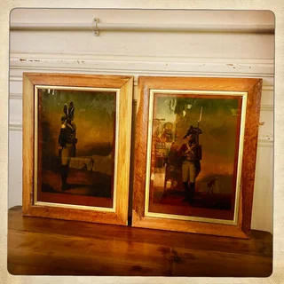 Framed art - R850 each or R1600 per pair