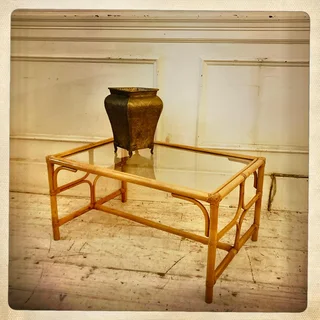 Cane coffee table - R1450