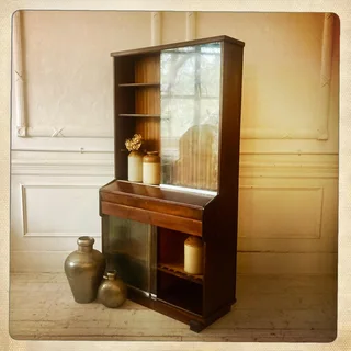 Imbuia display cabinet - R7600