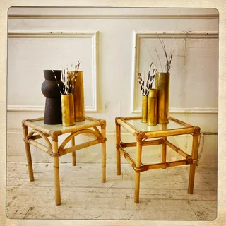 Cane side tables – R550 each