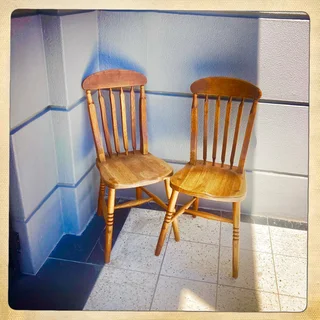 Dining chairs - R1250 each or R2400 per pair