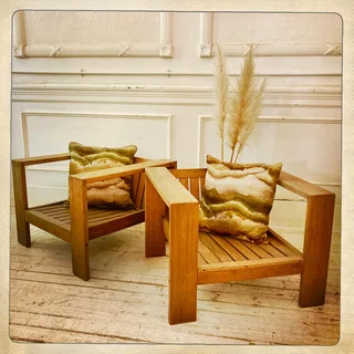 WEYLANDTS patio chairs - R3200 each, selling as a pair (ie R6400)