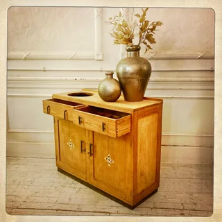 Teak cabinet - R6800W 1.22m x D 47cm x H 98cm