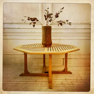 Teak patio table - R4400