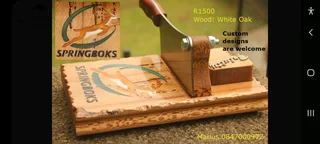 Springbok Biltong carver
