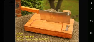 Springbok Biltong carver