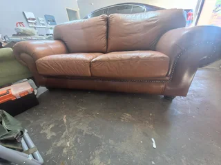 Rochester 3 Seater Leather Couch