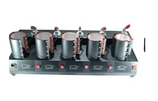 5 Cups Heat Press Machine