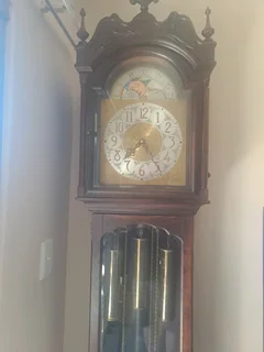 Stinkwood Grand Father Clock R 9800