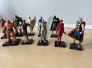 Marvel Eaglemoss Figurine Collection (with Comics & Boxes) & Bonus Batman