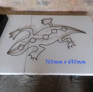 ✨ Handmade Wire Gecko ✨