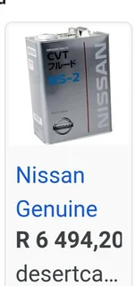 Nissan CVT transmission fluid