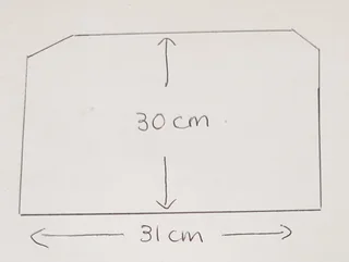 Pane of glass, suitable for picture frame