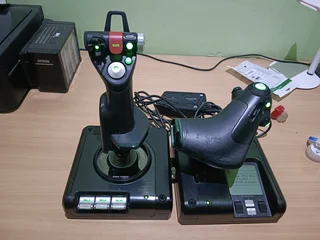 Saitek X52 Professional H.O.T.A.S flight control system