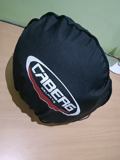 Original (New) L CABERG GHOST HELMET WITH MASK AND CLEAR LENS