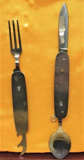 Jack Daniel&#39;s Hip Flask set - Shot Cups - Funnel, Snuff/Pill box, Knife, Fork, Spoon, Can Opener