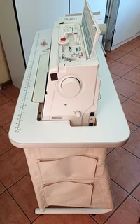 ELNA excellence 730 for   Quilting &amp; Sewing   includes Work Station &amp; custom extension table