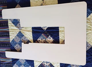 ELNA excellence 730 for   Quilting &amp; Sewing   includes Work Station &amp; custom extension table