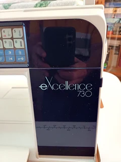 ELNA excellence 730 for   Quilting &amp; Sewing   includes Work Station &amp; custom extension table