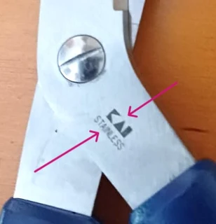 Scissor &#34;Job Lot of 7&#34; including KAI Stainless steel Scissors and Pinking Shears