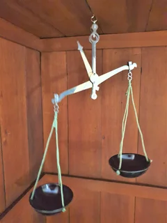 Equal Arm Balance Scale -  in original box - Collectors piece -made in Germany