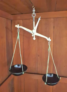 Equal Arm Balance Scale -  in original box - Collectors piece -made in Germany