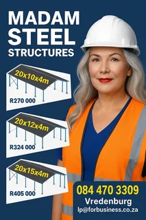 Steel Structures Vredenburg Supply and Erect