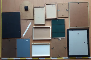 Wooden photo frames with glass cover various sizes