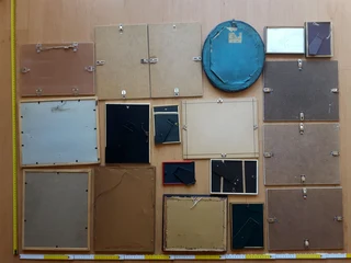 Wooden photo frames with glass cover various sizes