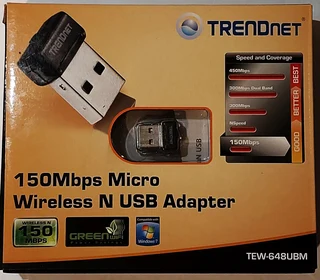 Trendnet 150Mbps Micro Wireless N USB Adapter