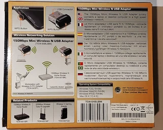 Trendnet 150Mbps Micro Wireless N USB Adapter