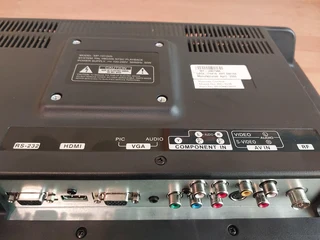 19&#34; Full HD TV monitor built-in speakers HDMI,VGA,NTSC,PAL,COMPONENT,AV,RF,RS-232