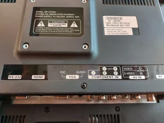 19&#34; Full HD TV monitor built-in speakers HDMI,VGA,NTSC,PAL,COMPONENT,AV,RF,RS-232