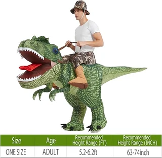 Inflatable Dinosaur Costume T-Rex