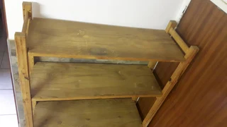 Wooden book shelf[179x89x32] self-assemble, easy transport