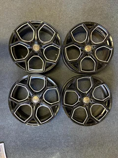 17 inch Aline mags as new..5.108-7.5J..Fits Volvo XC 60 up to 2016 model..R4000.00 for all four..Epp