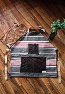 Handmade decor items like table runners, aprons, versatile bags, etc.